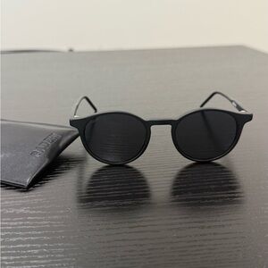 Black Round Sunglasses Men’s